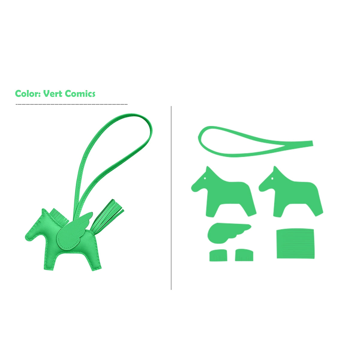 G8activist® Sheep Leather Flying Horse Charm DIY Kits - Image 30