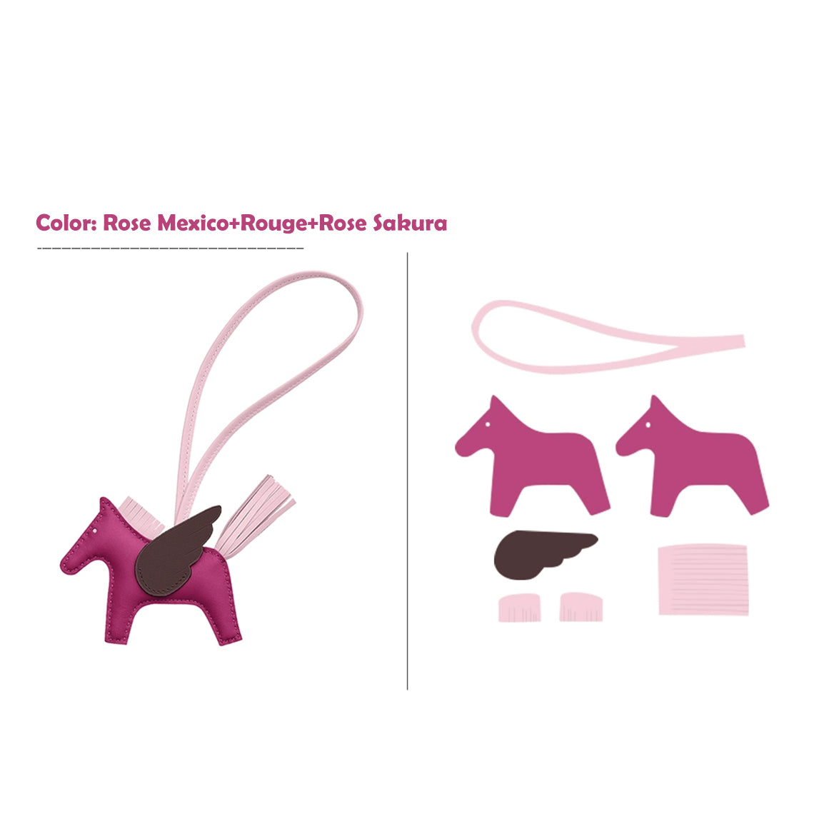 G8activist® Sheep Leather Flying Horse Charm DIY Kits - Image 31