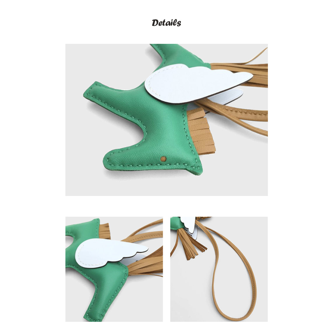 G8activist® Sheep Leather Flying Horse Charm DIY Kits - Image 4