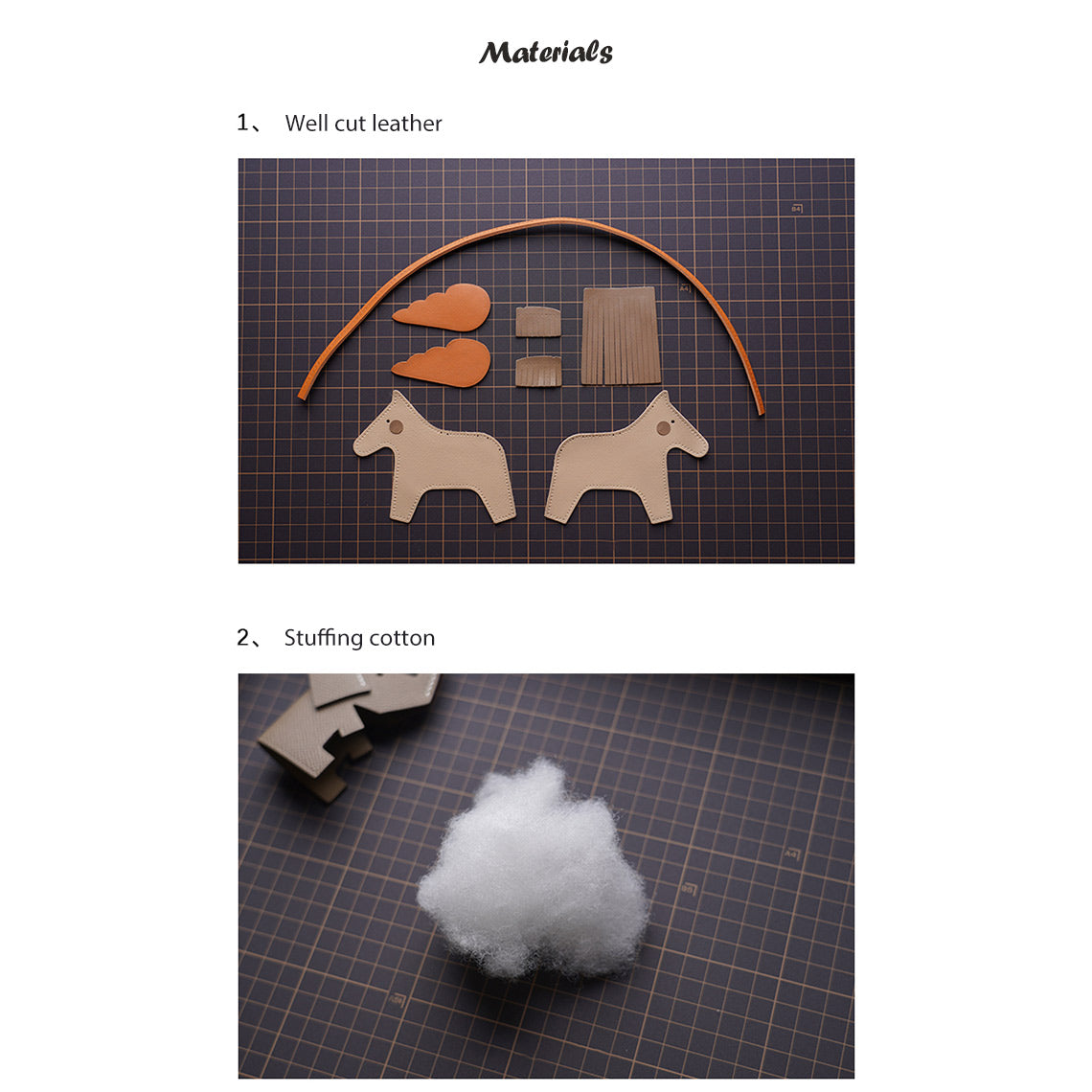 G8activist® Sheep Leather Flying Horse Charm DIY Kits - Image 6