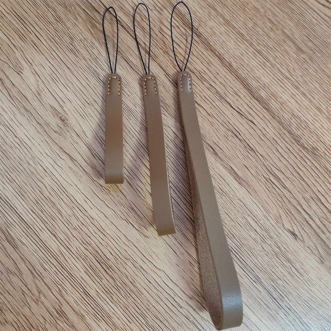 Vegetable Tanned Leather Wrist Lanyard - Image 3