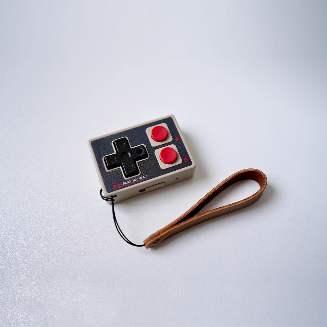 Vegetable Tanned Leather Wrist Lanyard - Image 4