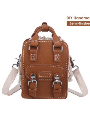 G8activist® Vegan Leather Mini Crossbody Messenger Bag DIY Kit