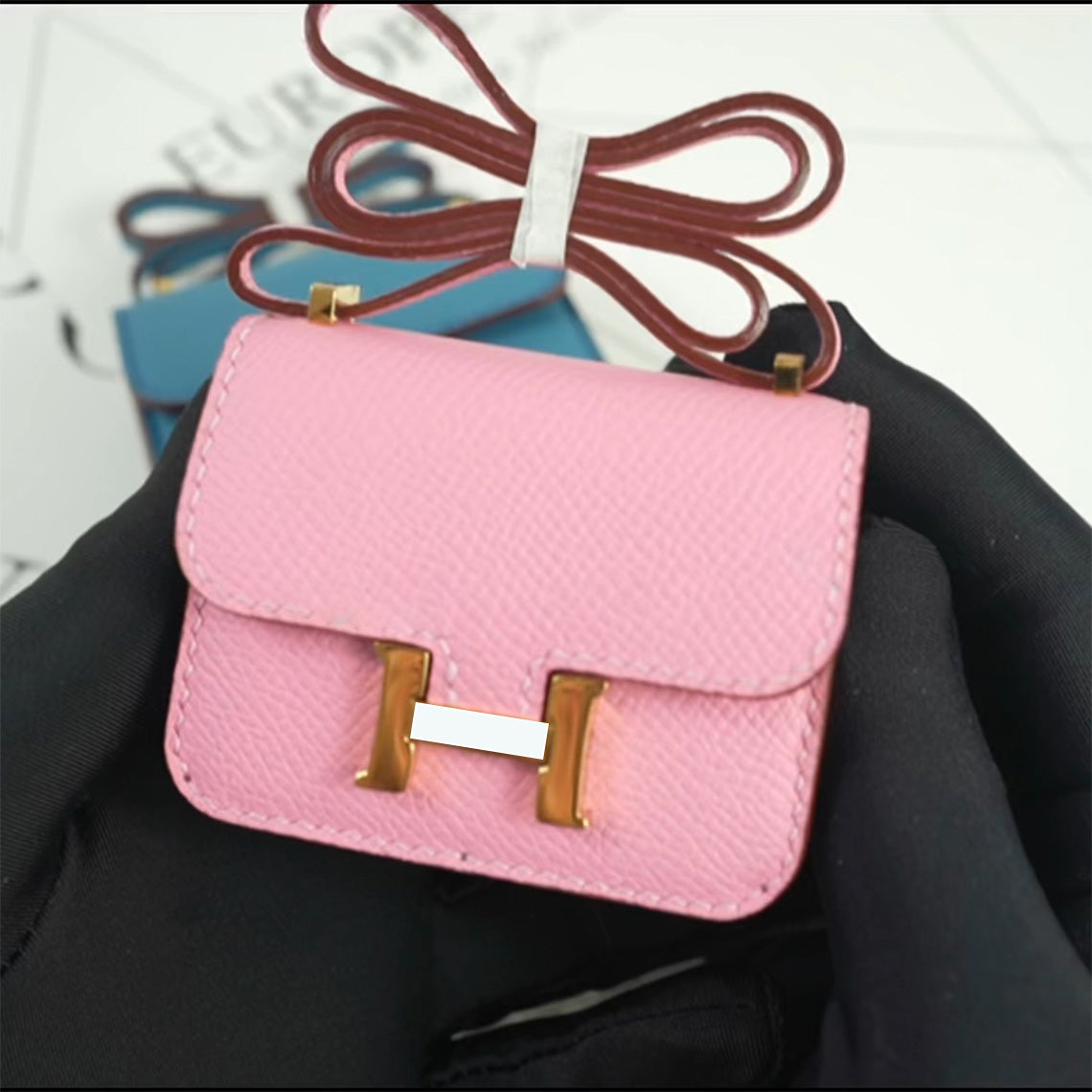 G8activist® Full Grain Leather Tofu Constance Bag Charm DIY Kits - Image 6