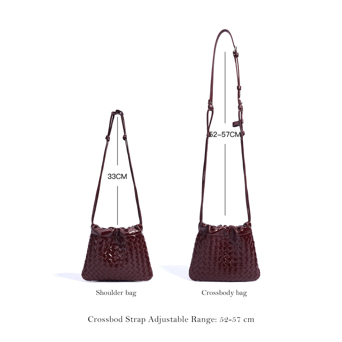 Sheep Leather Women Mini Woven Clutch - Image 3