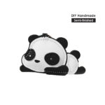 G8activist® Lambskin Panda Keychain Pendant DIY Kit