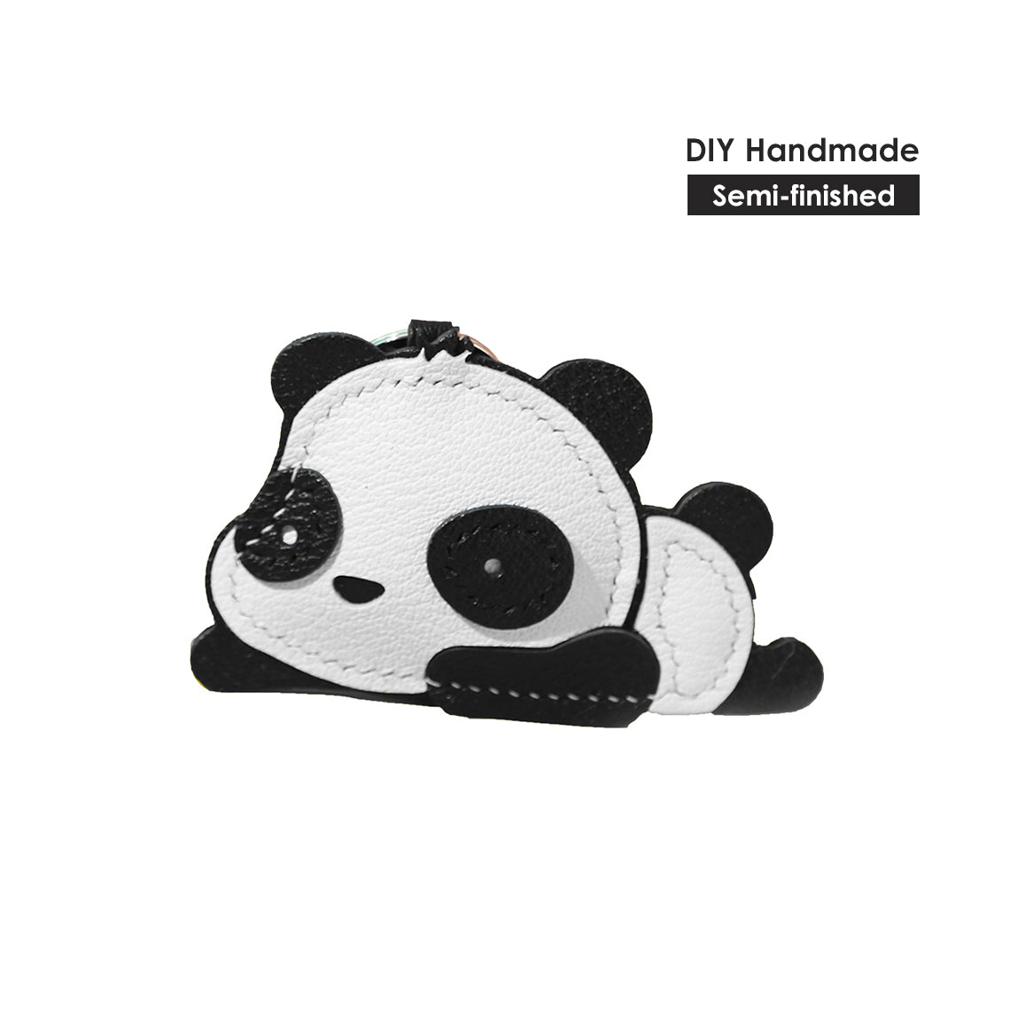 G8activist® Lambskin Panda Keychain Pendant DIY Kit