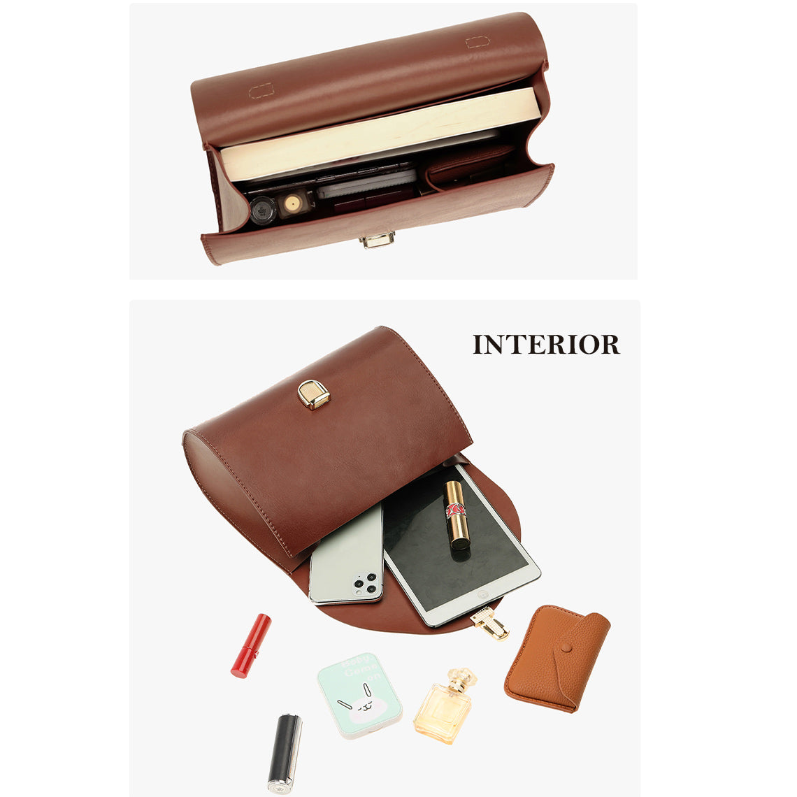G8activist® Leather Vintage Top Handle Crossbody Bag DIY Kit | Price Drop at Checkout - Image 5