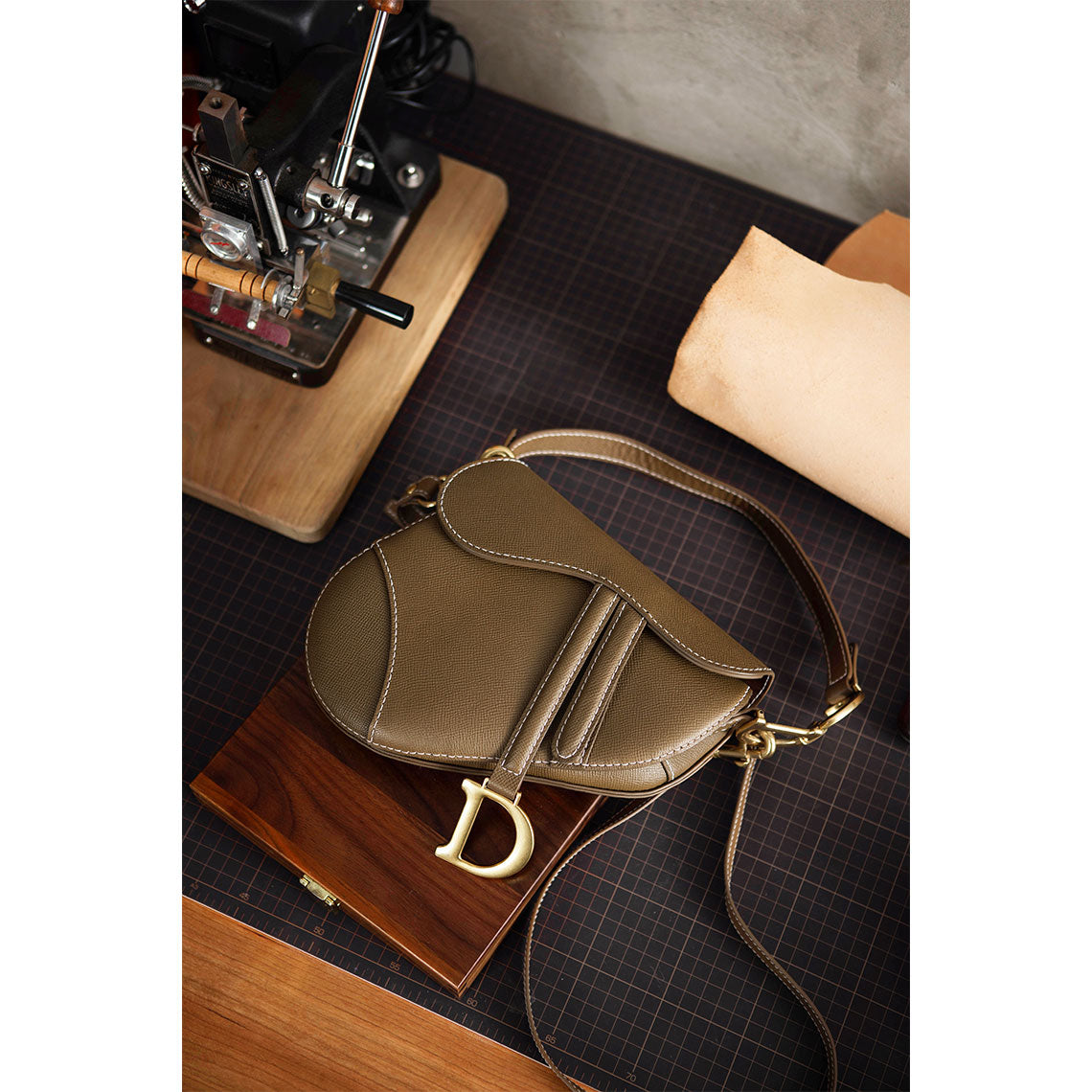 G8activist® Lady Leather Crossbody Saddle Bag DIY Kit | Price Drop at Checkout - Image 10