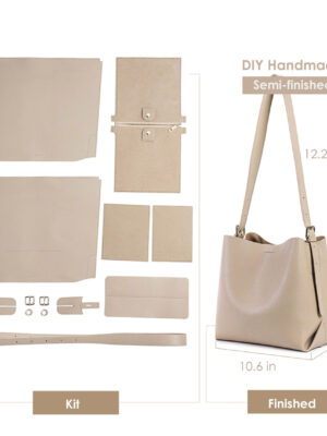 G8activist® Leather Fashion Bucket Bag DIY Kit