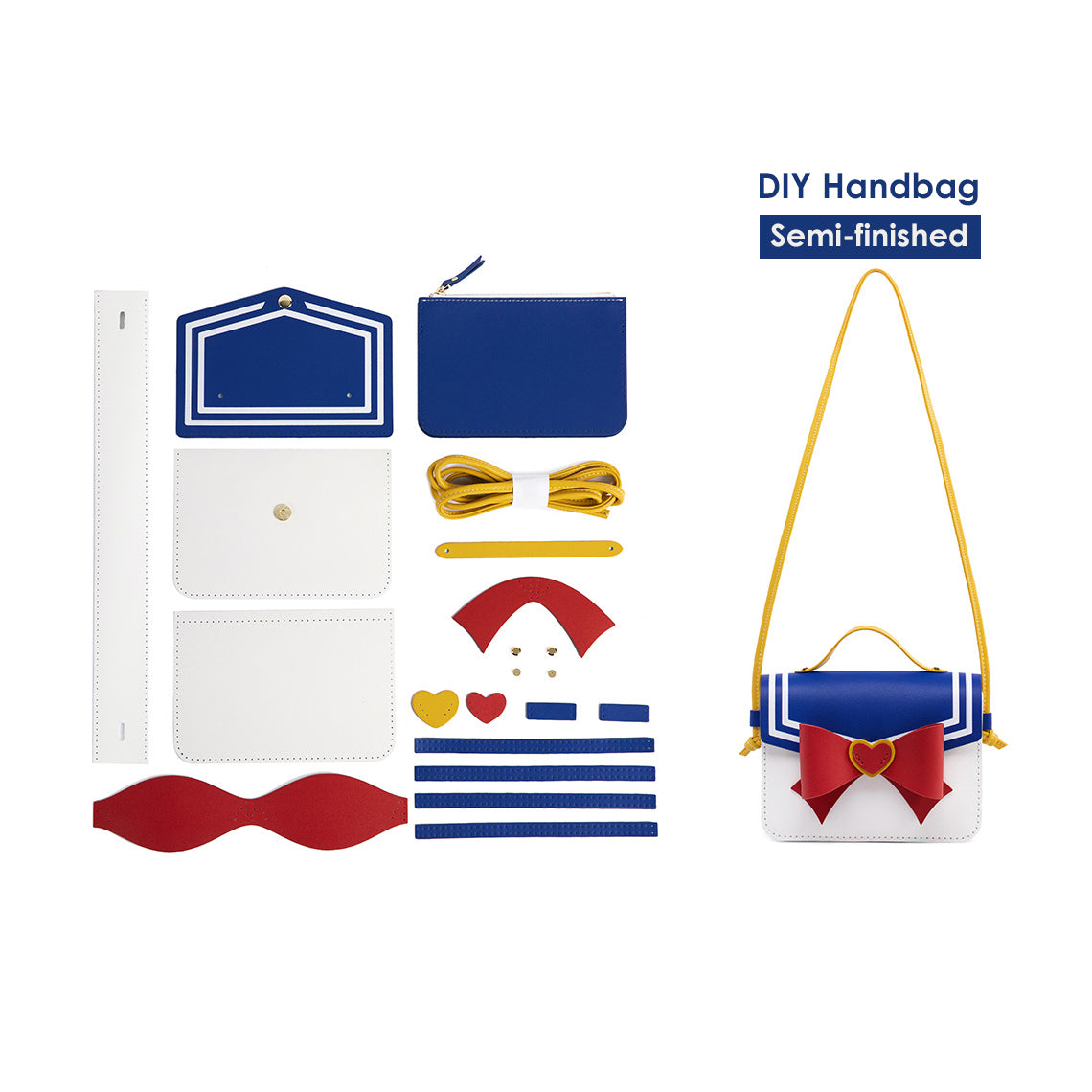 G8activist® Leather Lady Anime Crossbody Bag DIY Kit