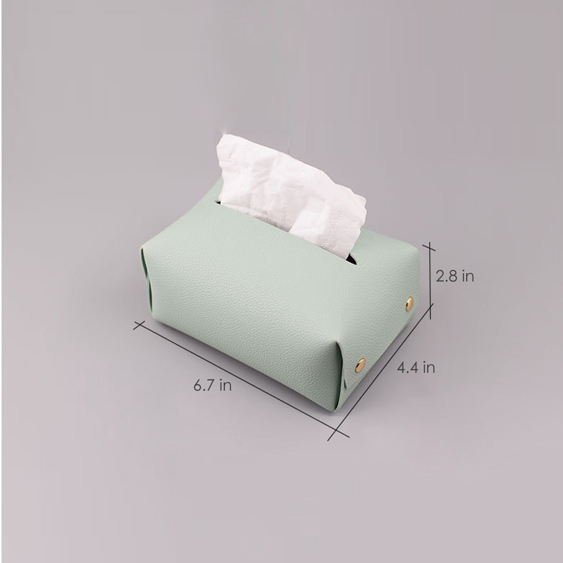 G8activist® Leather Handmade Tissue Box - Image 4
