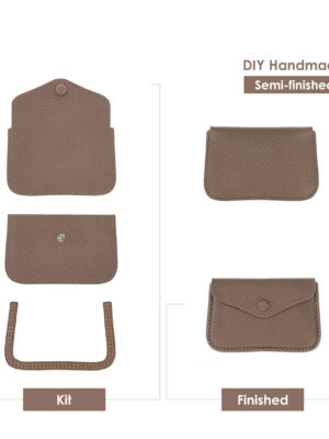 G8activist® Top Grain Leather Envelope Card Holder DIY Kit