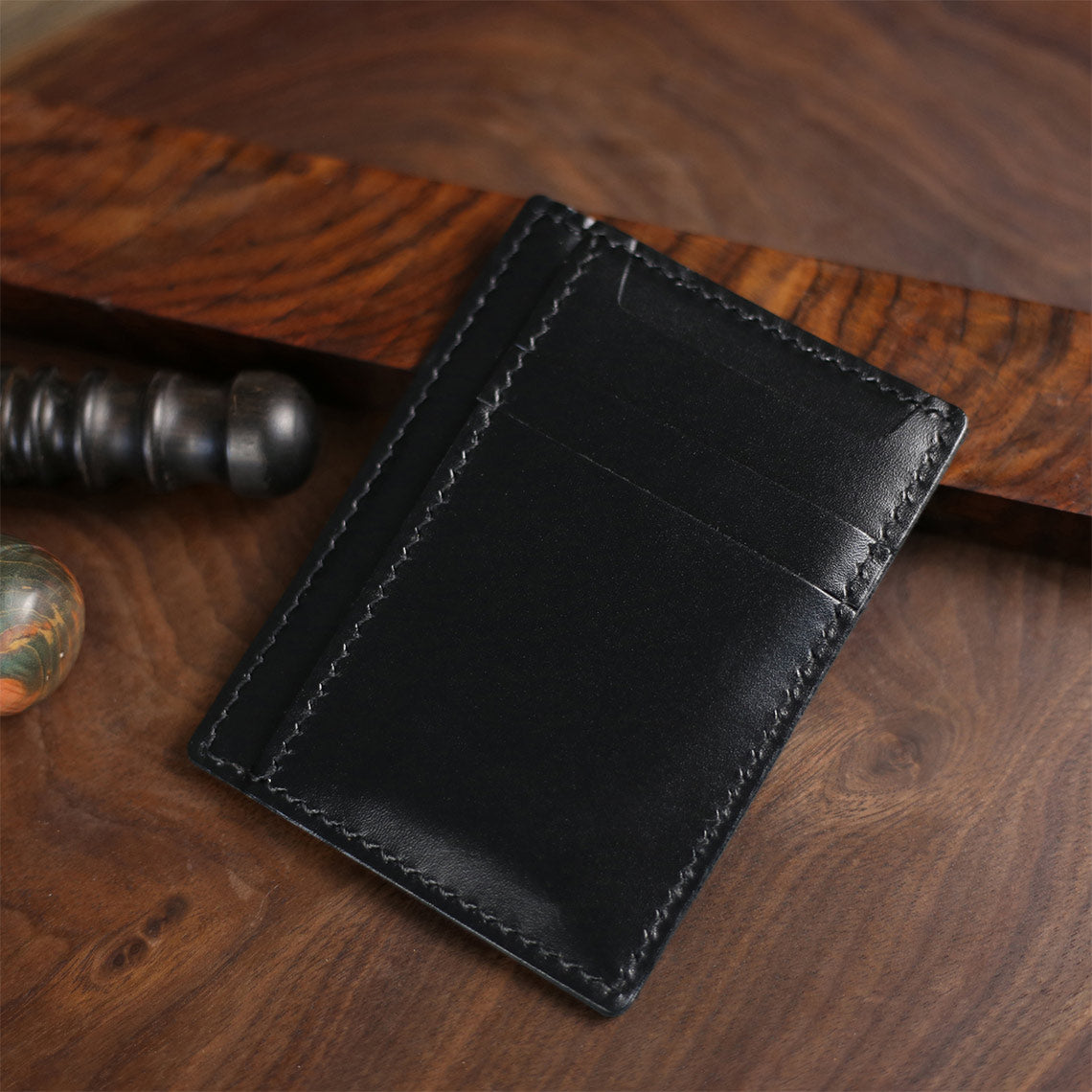 G8activist® Full Grain Leather Sleeve Card Wallet DIY Kit - Image 4