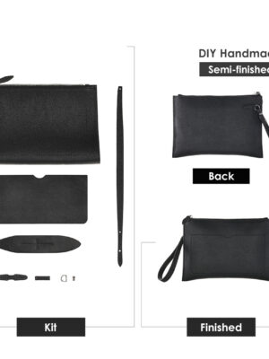 G8activist® Top Grain Leather Men Clutch Bag DIY Kit