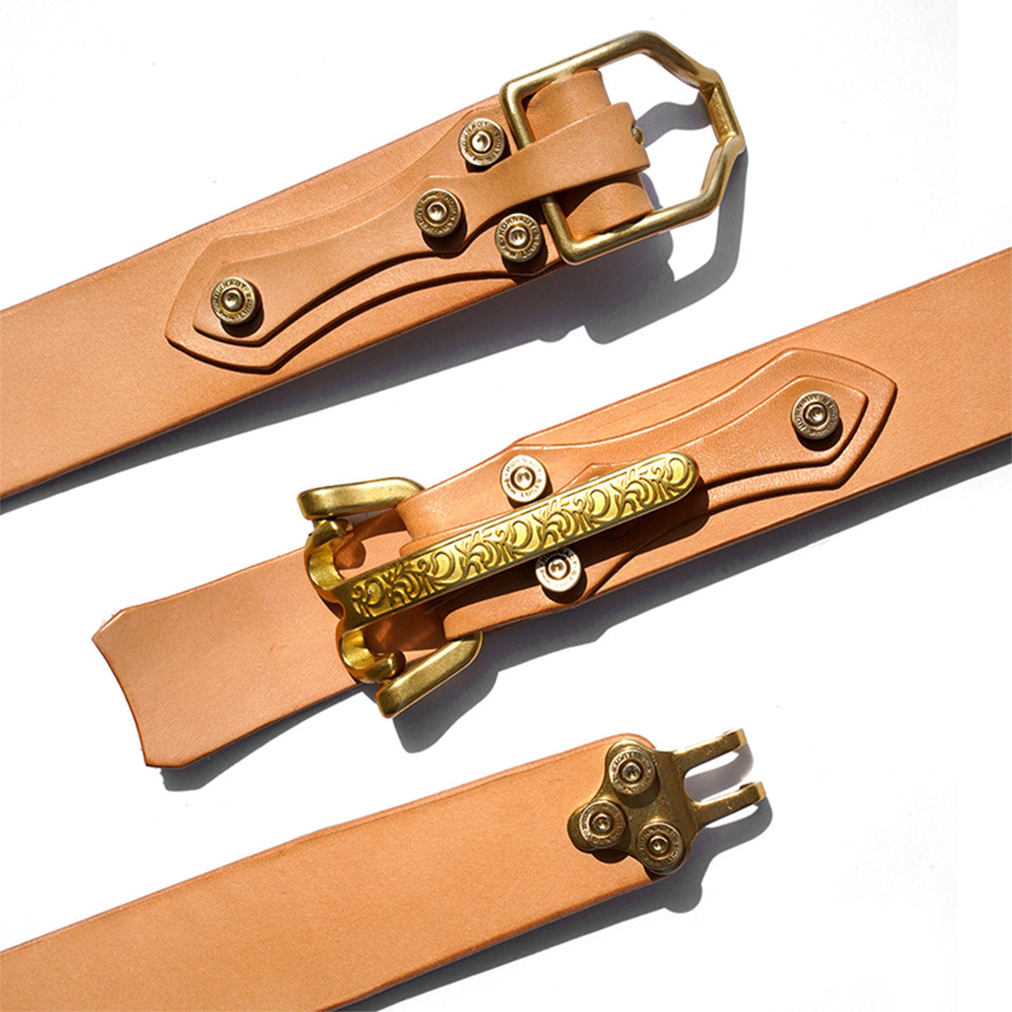 G8activist® Full Grain Leather Knight Buckle Cowboy Belt DIY Kit - Image 6
