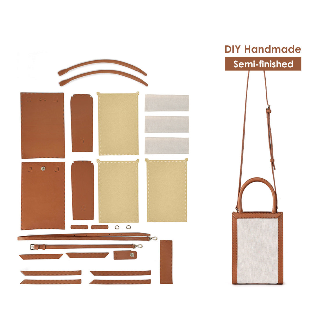 G8activist® Leather Recycle Dustbag Handbag DIY Kit