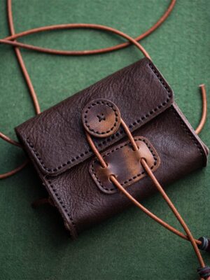 G8activist® Full Grain Leather Mini Square Bag DIY Kit