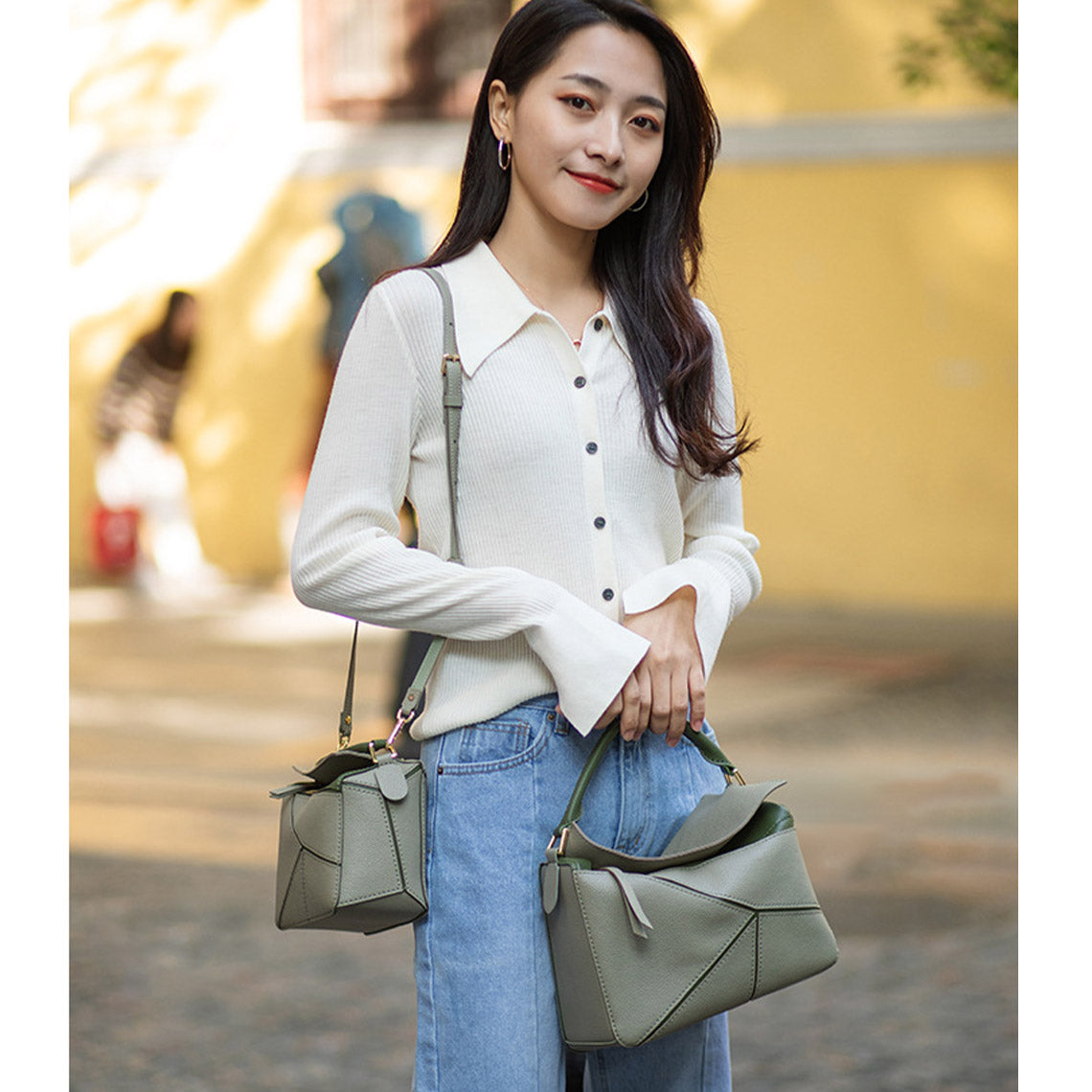 G8activist® Leather Geometry Crossbody Bag DIY Kit - Image 11