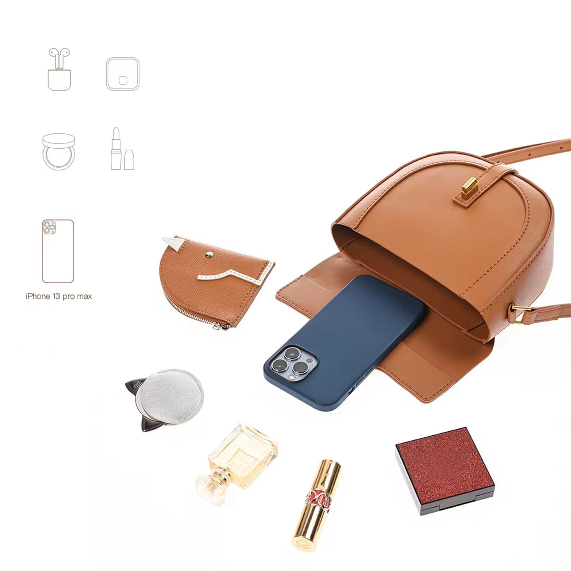G8activist® Leather Soft 16 Saddle Bag DIY Kit - Image 4
