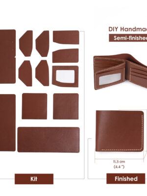 G8activist® Men Leather Wallet DIY Kit
