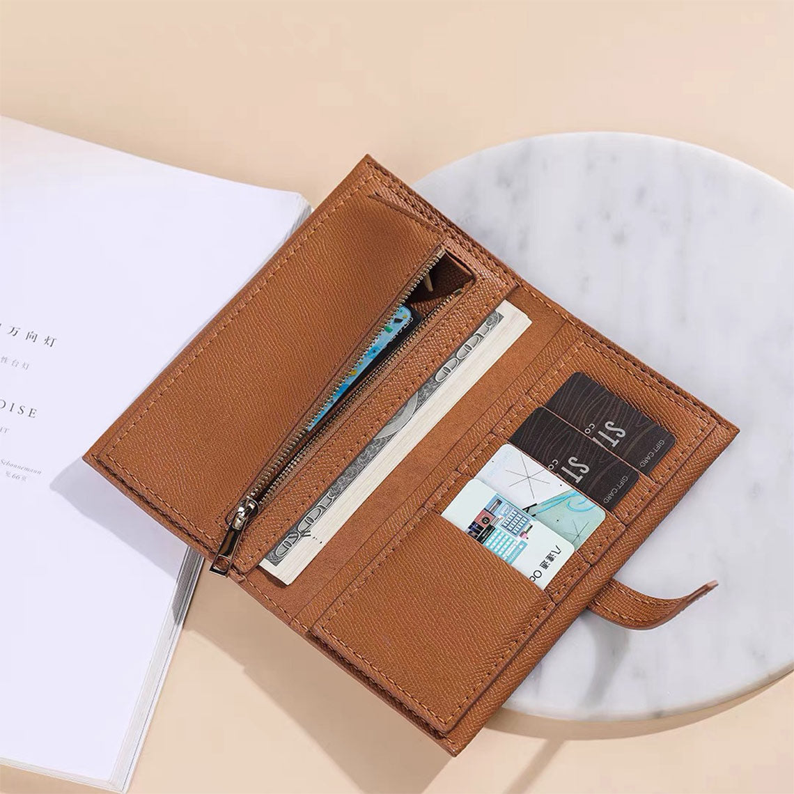 G8activist® Leather Slim Strap Bi-fold Bearn Wallet DIY Kit - Image 5